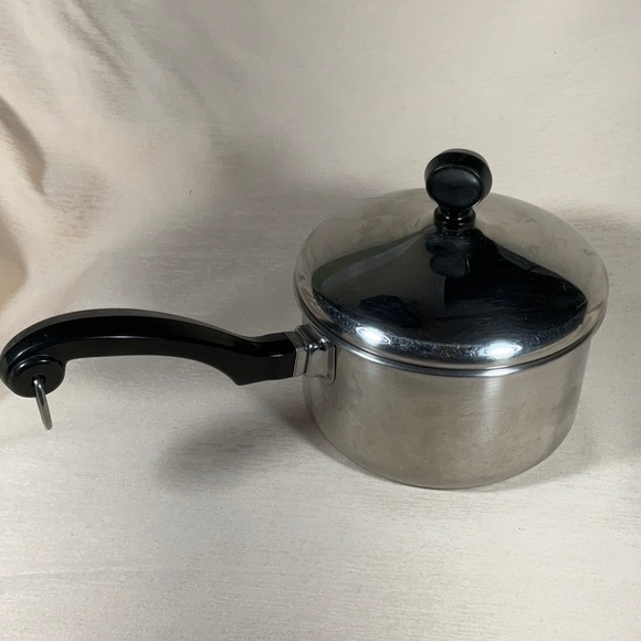 Vintage Faberware 1 Quart Saucepan w/Cover - Picture 2 of 12